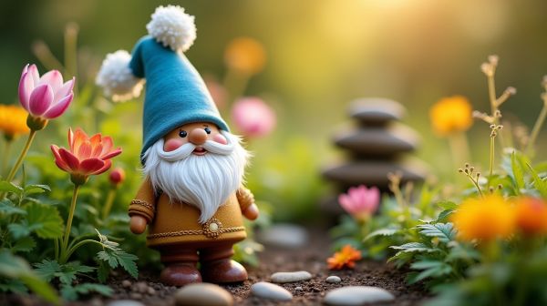 Create your own custom garden gnome for a personal touch