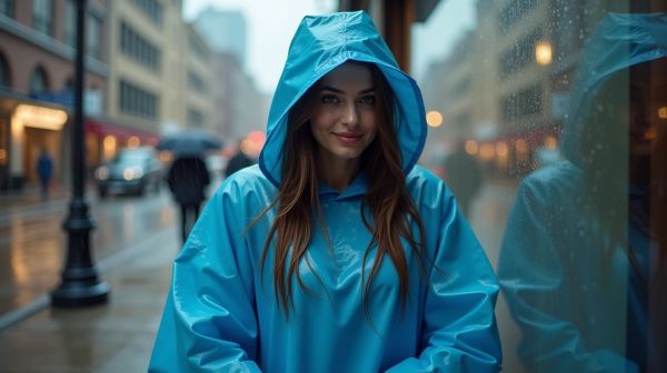 Stay dry and stylish with the perfect poncho for rain